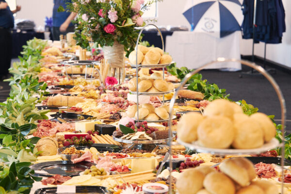 Bell Park Sports Club Club Room Grand Opening Buffet Table